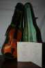 Prodám mistrovské housle zhotovené v roce 1956 mistrem Willem Wilferem (cerfitikát). Dále violoncello, vyrobené v roce 1956 v Kremoně Luby u Chebu - masiv.