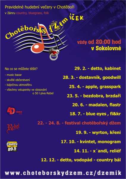 festival Chotěbořský džem